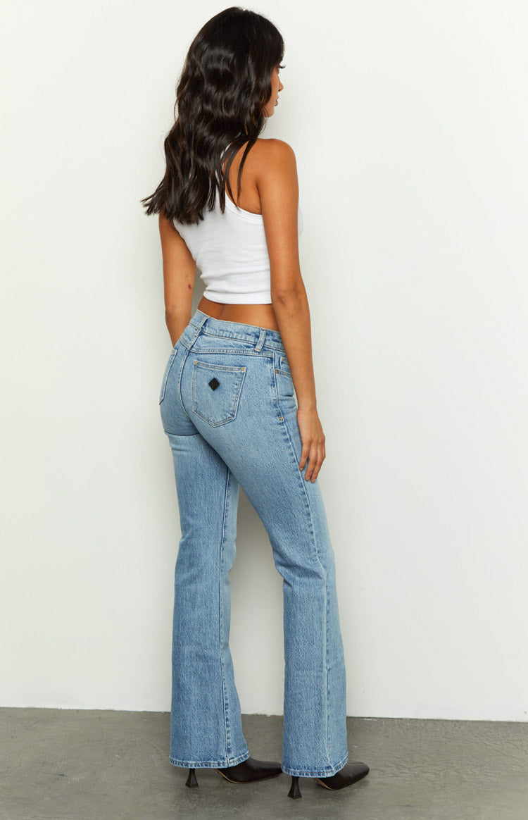 Abrand April 99 Low Boot Blue Denim Jeans Image