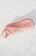 Adeline Satin Eye Mask Pink Image