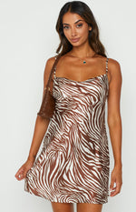 Alegra Mini Dress Zebra Image