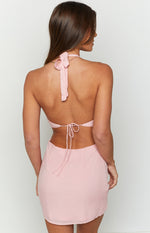 Aminah Pink Mini Dress Image