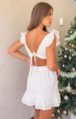 Annie White Mini Dress Image