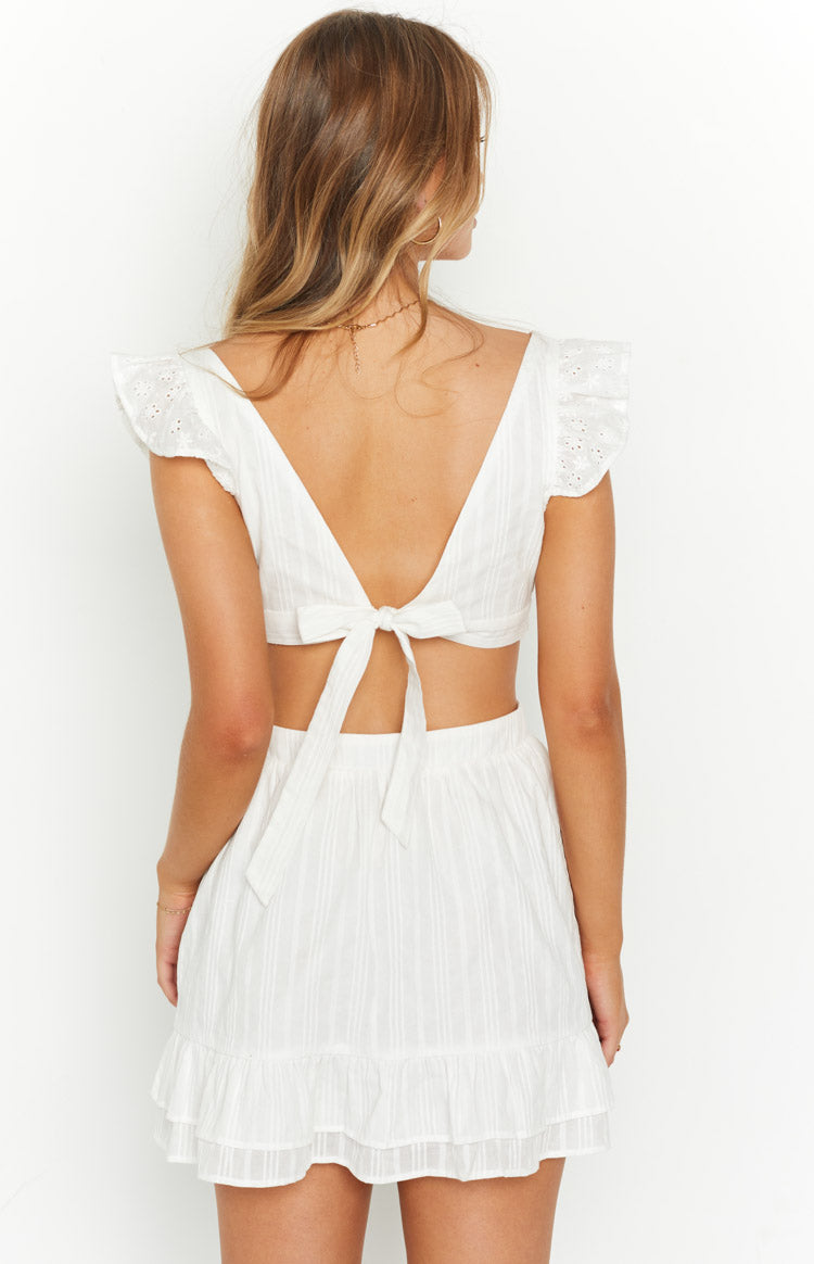 Annie White Mini Dress Image