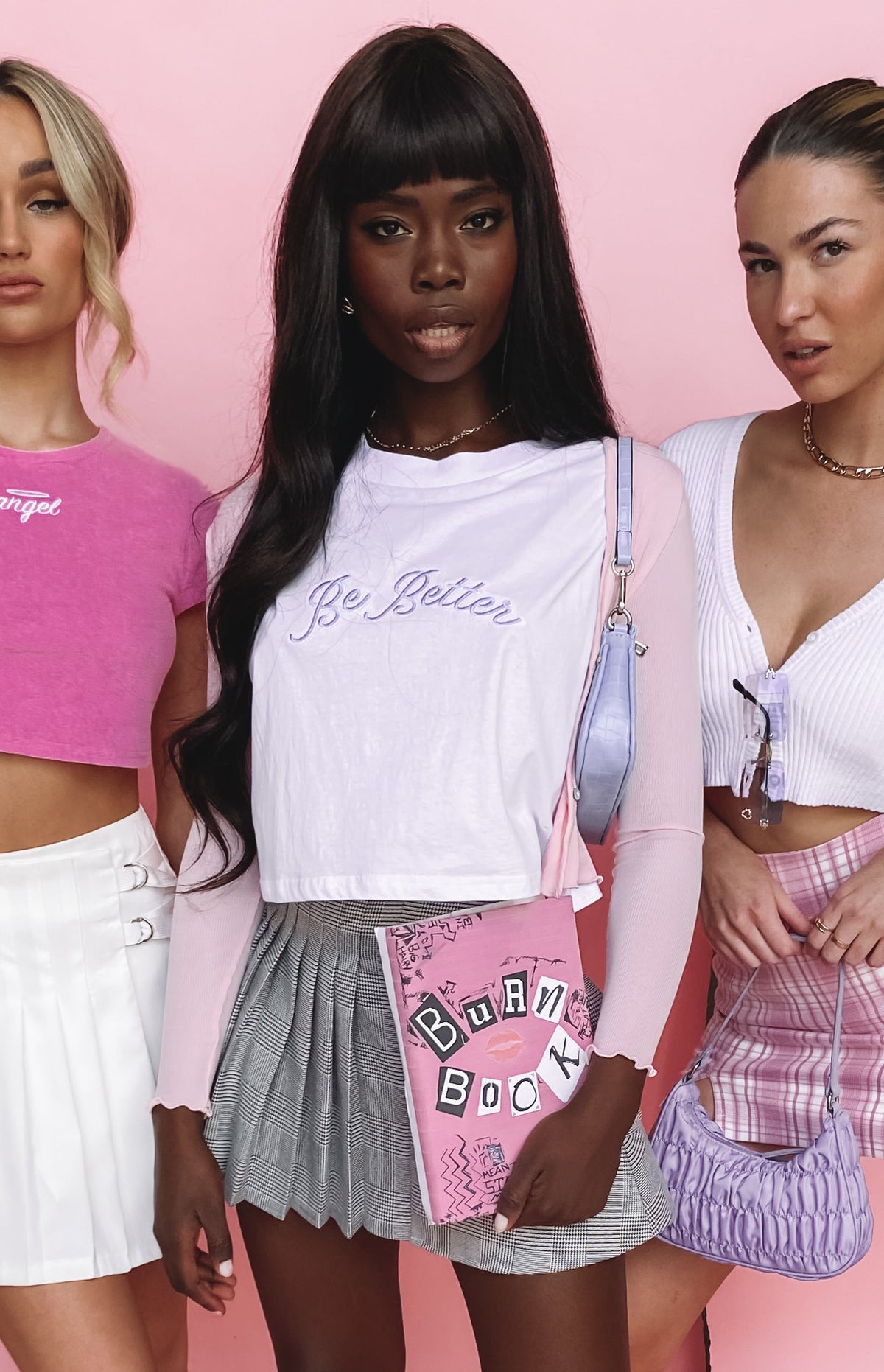 Be Better Crop Top White Image