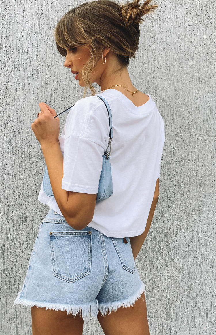 Be Better Crop Top White Image