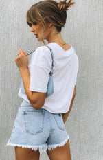Be Better Crop Top White Image