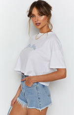 Be Better Crop Top White Image