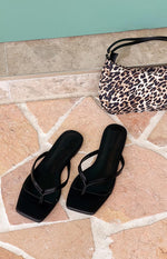 Billini Tove Black Flats Image