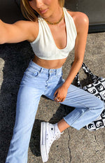 Bradley Crop Top White Image