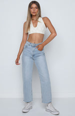 Bradley Crop Top White Image