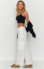 Briar White Cargo Pants Image