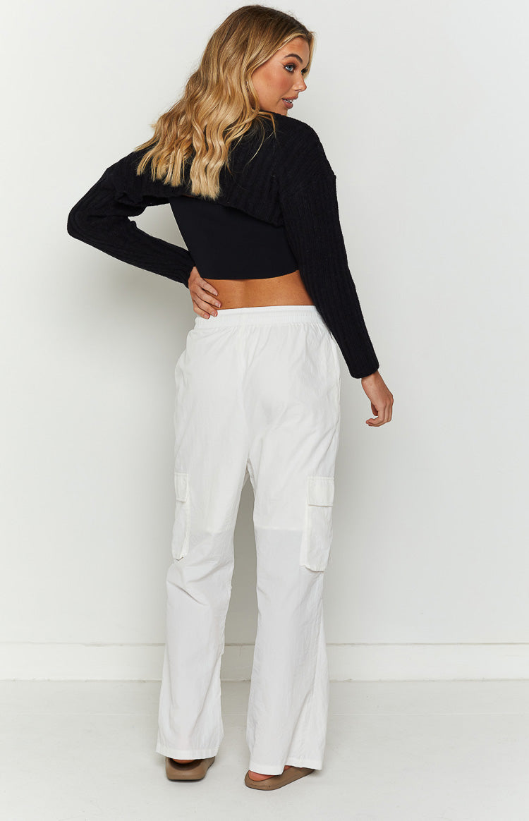 Briar White Cargo Pants Image