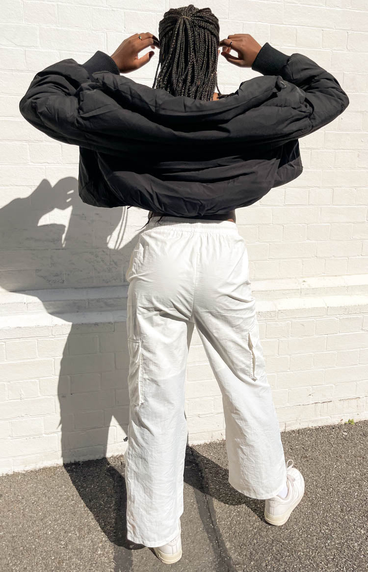 Briar White Cargo Pants Image