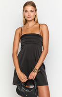 Chantell Black Mini Dress