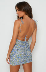 Corey Mini Dress Blue Image