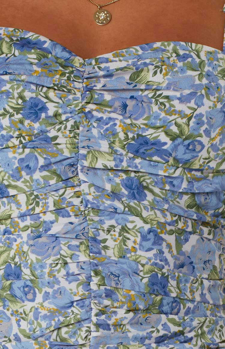 Corey Mini Dress Blue Image