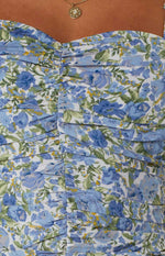 Corey Mini Dress Blue Image