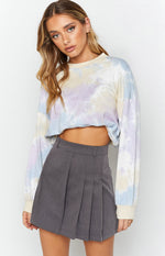 Cruisy Jumper Purple Tie Dye Image