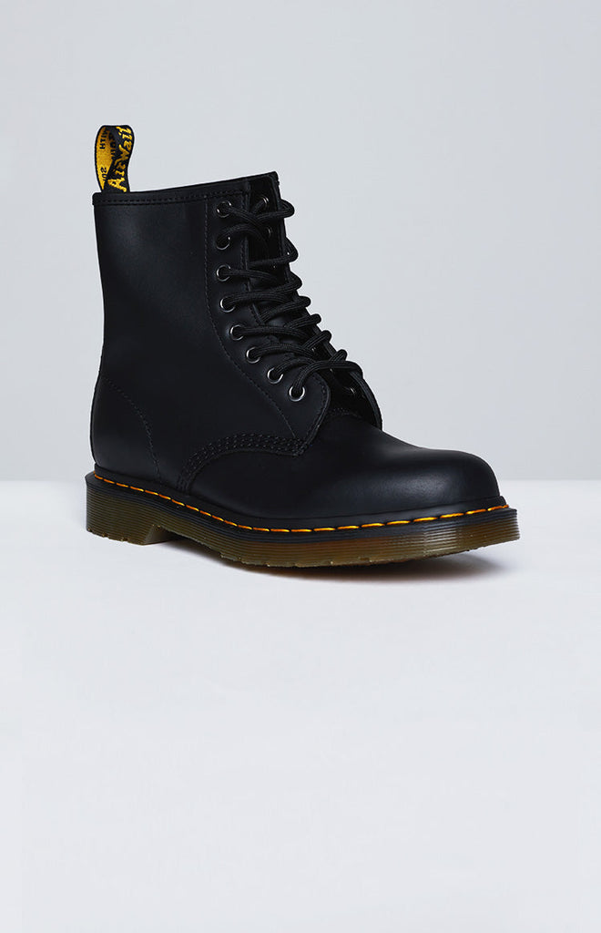 Dr martens 1460 clearance black nappa