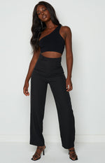 Elekta Black Crop Top Image