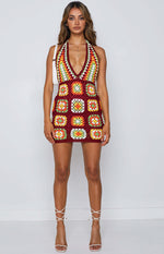 Harmon Crochet Dress Multi Image