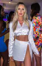 Hendra White Mini Skirt Image