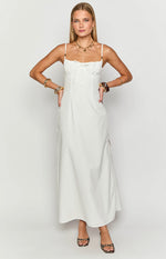 Kayla White Maxi Dress Image