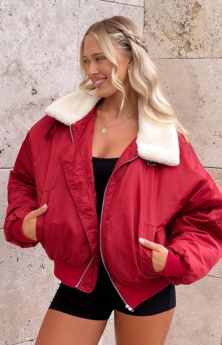 Lioness Carla Mulberry Puffer Jacket | Beginning Boutique NZ
