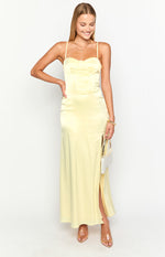 Lailani Yellow Corset Maxi Dress Image