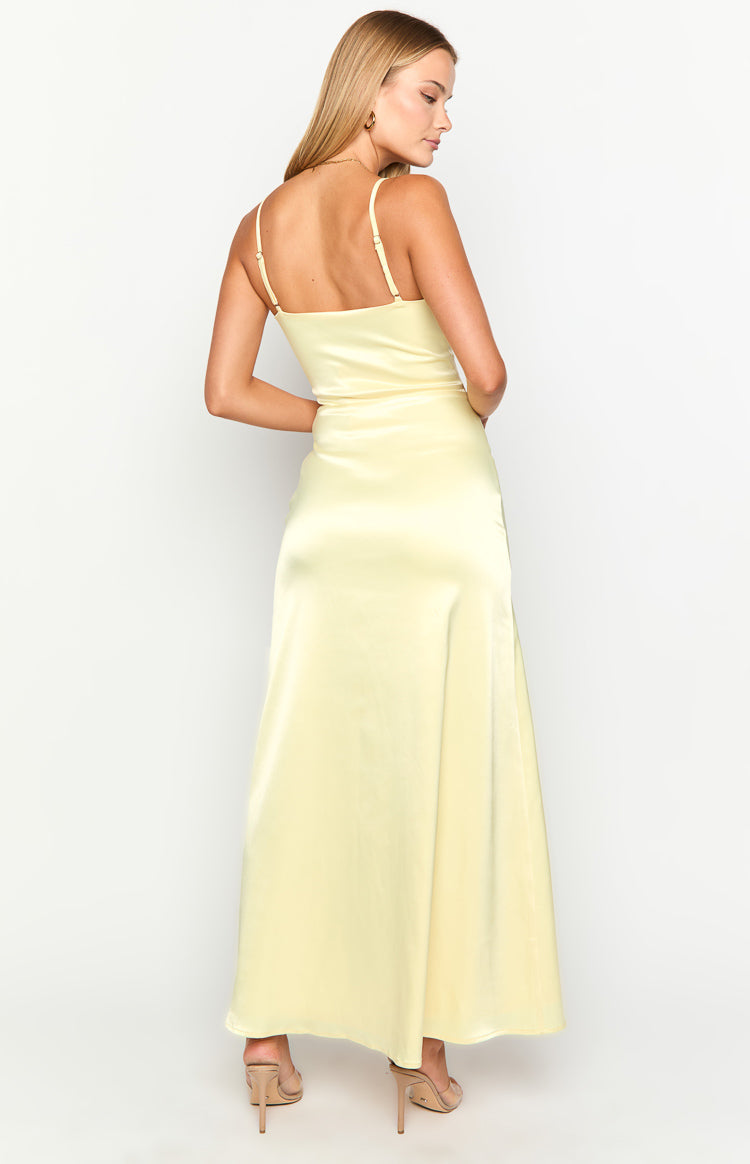 Lailani Yellow Corset Maxi Dress Image