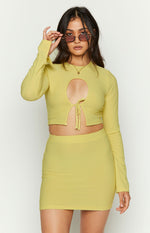 Lizzy Lemon Waffle Top Image