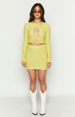 Lizzy Lemon Waffle Top Image