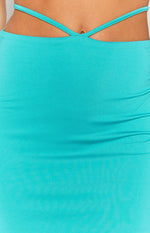 Lucia Mini Skirt Aqua Image