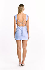 Macayle Light Blue Mini Dress Image