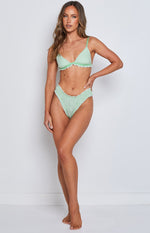 Marseille Briefs Green Gingham Image