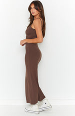 Melrose Brown Maxi Dress Image