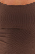 Melrose Brown Maxi Dress Image