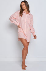 Nantes Shirt Dress Pink Image