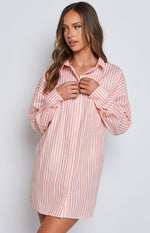 Nantes Shirt Dress Pink Image