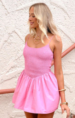 Sharmane Pink Mini Dress Image