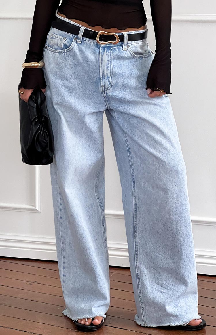 Baggy Jeans Plus Size Boyfriend Jeans Size 16 She's Yours Light