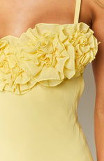 Sindy Yellow Mini Dress Image