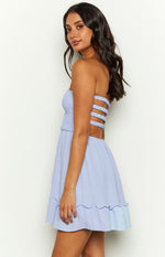 Sundazed Blue Strapless Mini Dress Image