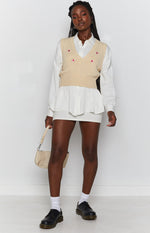 The Susie Vest Cream Image