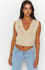 The Susie Vest Cream Image