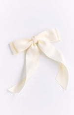 Whimsy Willow Cream Bow Hair Clip (FREE over $130) Image