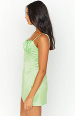 Willa Green Mini Dress Image