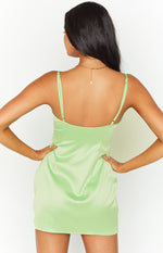 Willa Green Mini Dress Image