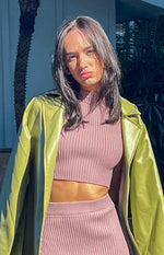 Zayrah Mocha Knit Tank Image
