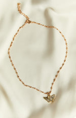 Nava Gold Pendant Necklace Image