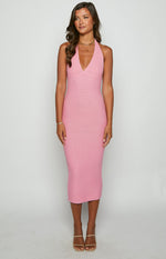 Remy Pink Midi Party Dress Image